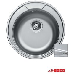 Livinox ugradna sudopera EC 145 Dekor inox ø90 48cm Cene