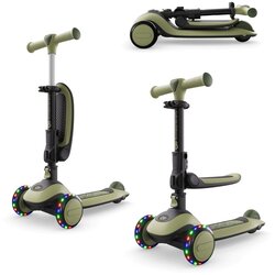 Kinderkraft romobil HALLEY 2, Grassland green Cene