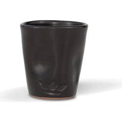 Dutchdeluxes Naguban keramični lonček 130 ml - Black Matt Cene