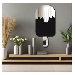 WALLXPERT dekorativno ogledalo Ozgl518 silver Cene