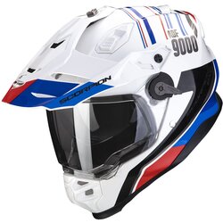 Scorpion Adf-9000 air desert white blue red kaciga Cene