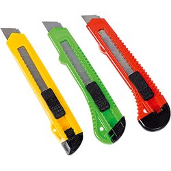 ALPHA TOOLS Komplet nožev Alpha Tools 2 (3-delni, širina rezil: 18 mm) Cene