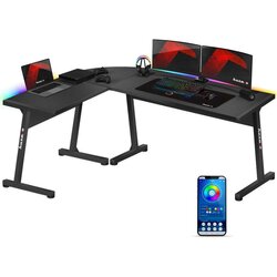 Huzaro ugaoni gaming sto hero 6.0 crni rgb Cene