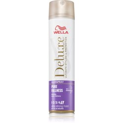 Wella Deluxe Pure Fullness lak za kosu za ekstra jako učvršćivanje za volumen 250 ml Cijene
