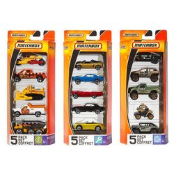 Matchbox pakiranje od 5 autića Cene