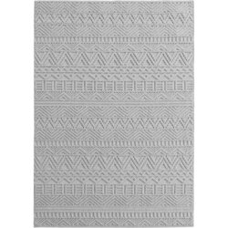 Ay Yildiz RAVNO TKANA PREPROGA HELIX 80/250 cm tkano srebrne barve Cene