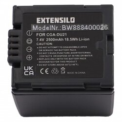 Extensilo baterija CGA-DU14 / CGA-DU21 za panasonic NV-GS10 / PV-GS50 / VDR-M30, 2500 mah kompatibilna Cene