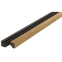 FibroTech Zaključna letvica za akustične panele (3.000 x 25 x 22 mm, 2 kos, Oljen hrast) Cene