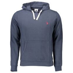 US Polo Assn US POLO MEN'S BLUE SWEATSHIRT WITH ZIP Cene