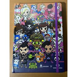 Merchandise FIGURE CUTE BUT DEADLY OVERWATCH NOTEBOOK T. X OVERWATCH BLACK Cene