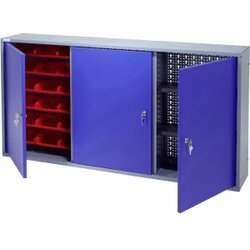 KÜPPER 70197 viseći ormar za alat (Š x V x D) 1200 x 600 x 190 mm plava boja, srebrna Cene