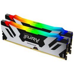 Kingston DIMM DDR5 96GB (2x48GB kit) 6000MT/s KF560C32RSAK2-96 FURY Renegade Silver/Black RGB XMP RAM memorija Cene