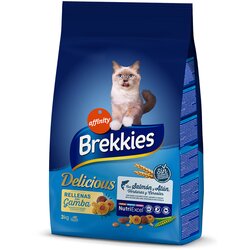 Brekkies Feline Delicious riba - Varčno pakiranje: 2 x 3 kg Cene