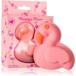 Revolution Bath Fizzer Flamingo bomba za kupanje s mirisom Pineapple & Peach 110 g Cijene
