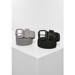 Urban Classics Accessoires Elastic band set blk/grey Cene