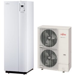 Fujitsu WGYK170DJ9+WOYK150LJL 15kW toplotna črpalka z integriranim 190l bojlerjem (R410A) z montažo - Cene
