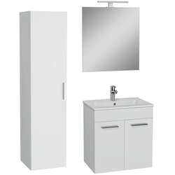 Vitra MIASETFP60BSET Mia 59 x 61 x 39,5 cm kopalniški sestav s stransko omarico Cene