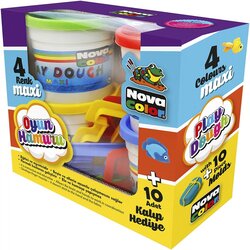 Nova Color kreativa - plastelin maxi - 4x130g + 10 modli - 540199 Cene