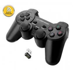 Esperanza EGG108K Gaming Controller Black USB 2.0 Gamepad Analogue /Digital PC, Playstation 3 Cene