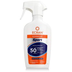 Ecran Sunnique Sport Protective Milk Spray SPF50 vodootporan proizvod za zaštitu od sunca za tijelo za sve vrste kože 270 ml Cene