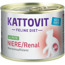 Kattovit Niere/Renal (ledvična odpoved) - 6 x 185 g Puran Cene
