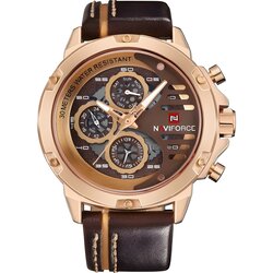Naviforce PR-2846 sat - Smeđi / Zlatni KP2846 Cene
