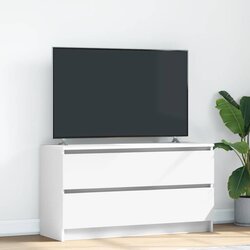 vidaXL TV ormarić bijeli 100x35x54 cm od konstruiranog drva Cijene