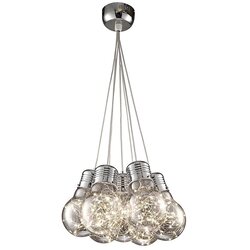  Klausen 142008 - LED luster na sajli BULBS LED/30W/230V sjajni hrom Cene