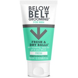 Below the Belt Grooming Below The Belt Fresh & Dry Balls Fresh dezodorant za intimne predele za moške 75 ml Cene