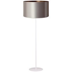  duolla - podna lampa cannes 1xE27/15W/230V ø 45 cm srebrna/bakarna/bela Cene