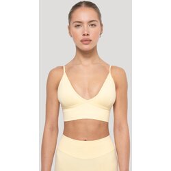GymBeam Sportski grudnjak Luma Butter Yellow S Cene