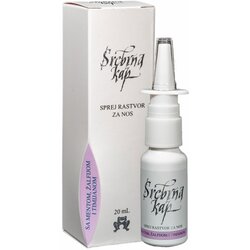 Srebrna kap za nos menta, žalfija, timijan 20ml Cene