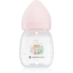 Kikka Boo Savanna Anti-colic Feeding Bottle steklenička za dojenčke 3 m+ Pink 180 ml Cene