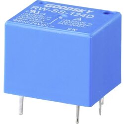 GoodSky RW-SS-124D relej za tiskane pločice 24 V/DC 12 A 1 prebacivanje 1 St. Tray Cene
