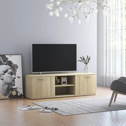 vidaXL TV ormarić boja hrasta sonome 120 x 34 x 37 cm od iverice Cijene
