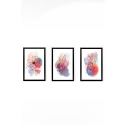 Wallxpert set 3 dekorativne slike Artsycllct28 Cene