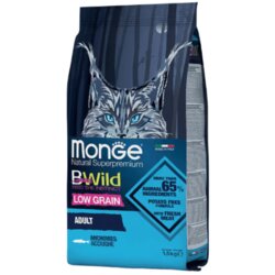 BWild monge low grain cat adult anchovies 1.5 kg Cene