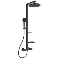 Ideal Standard Mat črna kovinska tuš garnitura 111 cm ALU+ – Cene