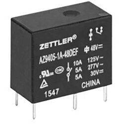 Zettler Electronics AZ9405-1C-24DEF relej za tiskane pločice 24 V/DC 5 A 1 prebacivanje 1 St. Cene