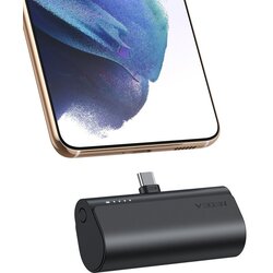Veger powerbank 5 000 mAh with built-in connector Type C PD QC3.0 3A 20W PlugOn (W0556) black Cene
