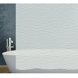 Diaqua Peva zavesa za prho Ribbon (Š x V: 180 x 200 cm, Siva/Bela) Cene