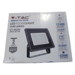V-tac LED REFLEKTOR 200W SMD 6500K 17600Lm, 400x33x333mm, 3KG, VT6734 Cene