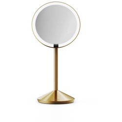 simplehuman Kozmetično ogledalo z lučjo/povečevalno (5x povečava) ø 12 cm – Cene