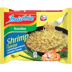 Indomie Instantna juha z rezanci z okusom kozice - 70 g Cene
