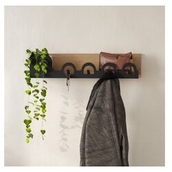 Hanah home liora hanger - sapphire, oak oak coat hanger Cene