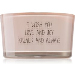 My Flame Candle With Crystal I Wish You Love And Joy Forever And Always mirisna svijeća 11x6 cm Cijene