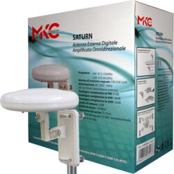 Antena omnidirectional MKS SATURN vanjska FM/UHF/VHF 25dB Cene