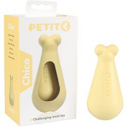Laroy Group petit treat toy chico yellow - gumena interaktivna igračka za pse sa otvorom za poslastice (žuta) Cene