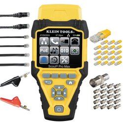 Klein TOOLS Scout Pro Max Tester mrežnih,tel&coax kablova do 610m,10Gbe Cene