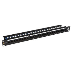 Solarix SX24L-5E-UTP-BK patchcord kabel panel 1U 24x RJ45 ( SX003 ) Cene